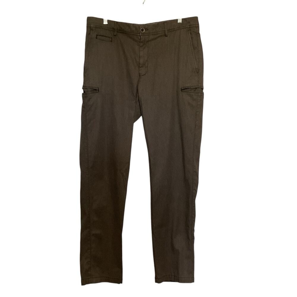Carbon 2 Cobalt 33 x 32 Heavy Textured Twill Flap Pocket Cargo Pants 125061